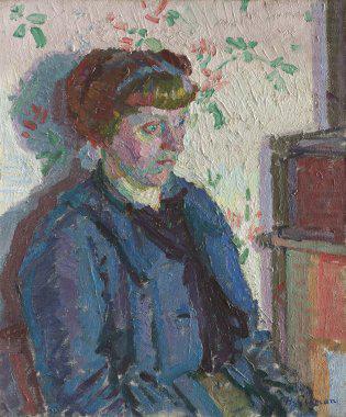 Harold Gilman Sylvia Gosse china oil painting image